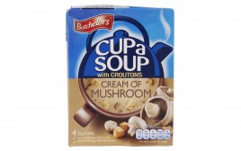 Batchelors Cup a Soup with Croutons Cream Of Mushroom  Box  99 grams